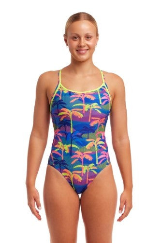 Funkita - Womens - Diamond Back One Piece - Palm A Lot