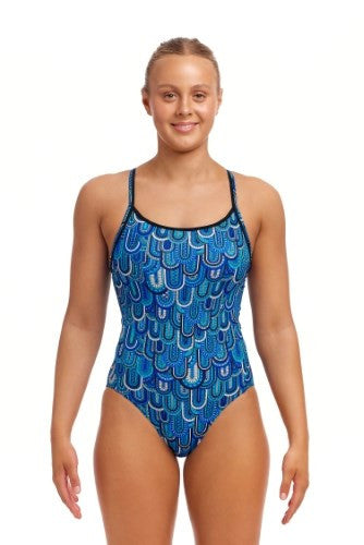 Funkita - Womens - Diamond Back One Piece - Flight School