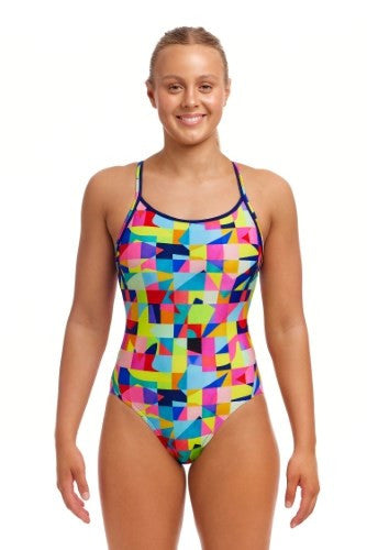 Funkita - Womens - Diamond Back One Piece - On The Grid