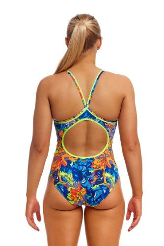 Funkita - Womens - Diamond Back One Piece - Mixed Mess