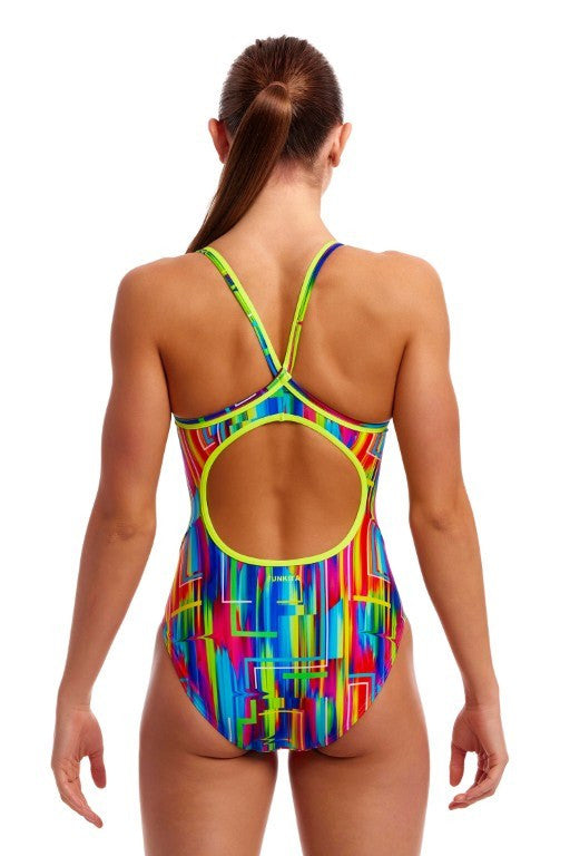 Funkita - Womens - Diamond Back One Piece - The Glitch