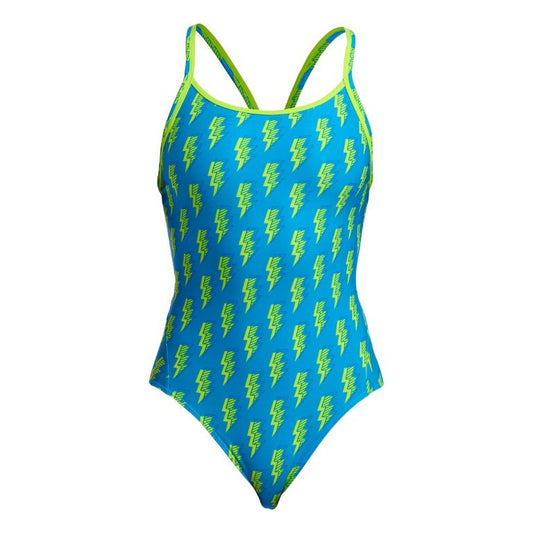 Funkita - Womens - Diamond Back One Piece - Bolted