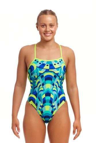 Funkita - Womens - Strapped In One Piece - Cirque du Swim