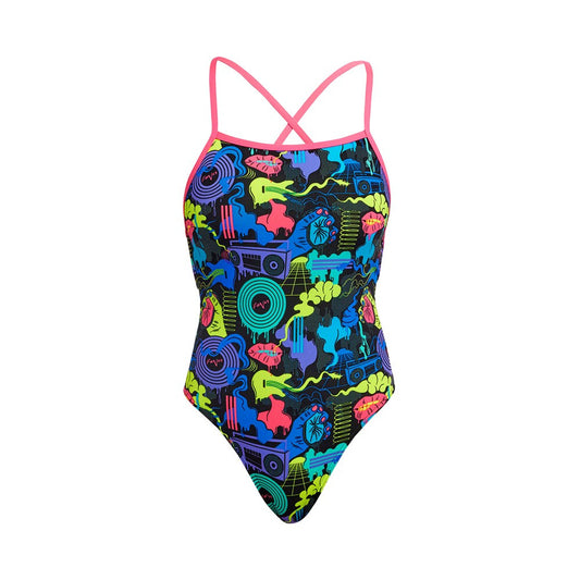 Funkita - Womens - Strapped In One Piece - Poppy Long