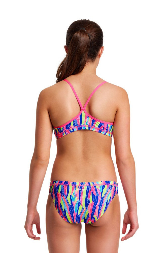 Funkita - Girls - Racerback Two Piece Swimsuit - Wing Tips