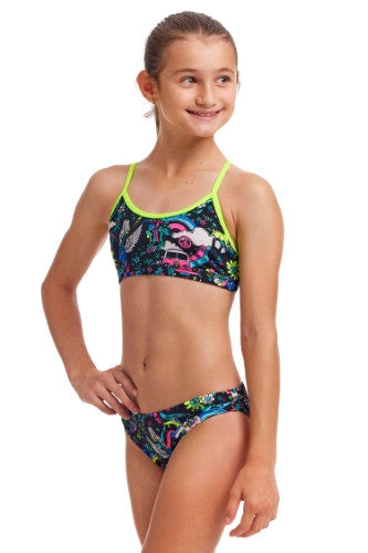 Funkita - Girls - Racerback Two Piece - Hippy Dippy