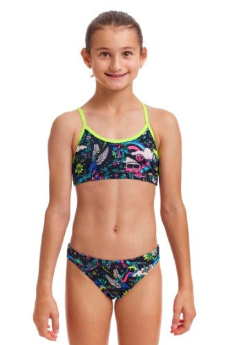 Funkita - Girls - Racerback Two Piece - Hippy Dippy