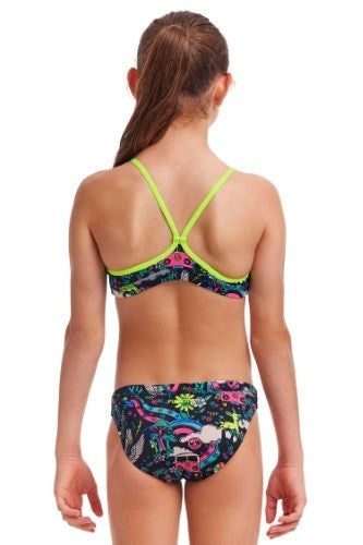 Funkita - Girls - Racerback Two Piece - Hippy Dippy