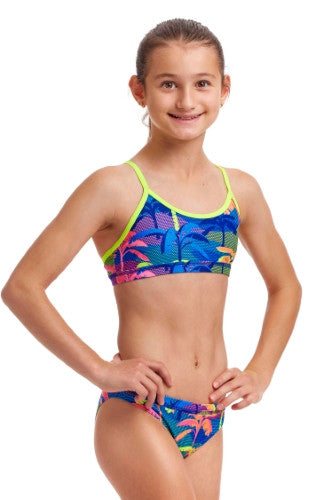 Funkita - Girls - Racerback Two Piece - Palm A Lot