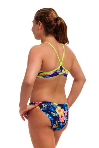 Funkita - Girls - Racerback Two Piece - In Bloom