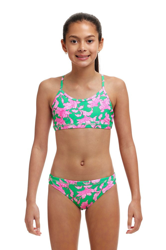 Funkita - Girls - Racerback Two Piece - Blossom Fly