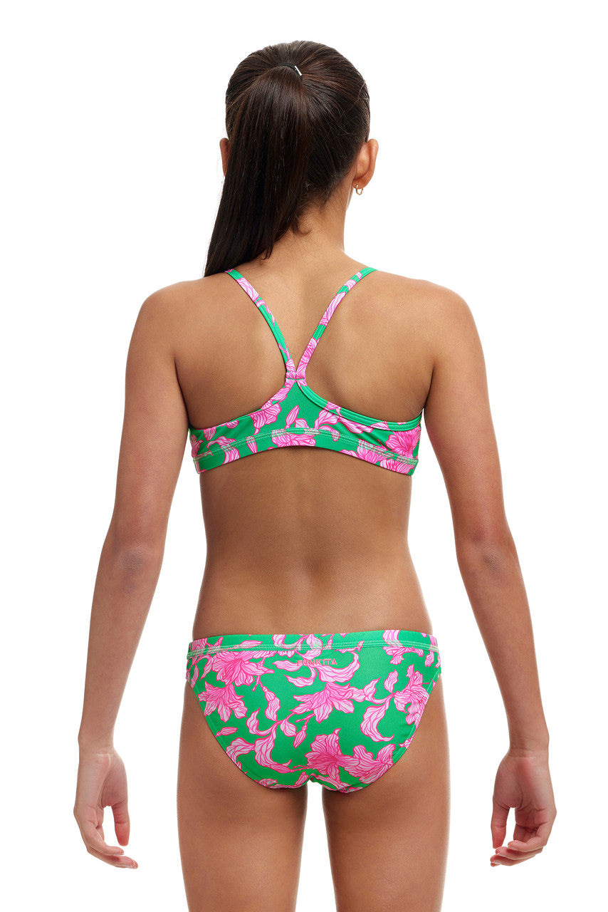 Funkita - Girls - Racerback Two Piece - Blossom Fly