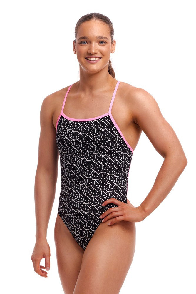 Funkita - Womens - Tie Me Tight One Piece - Summer Fish