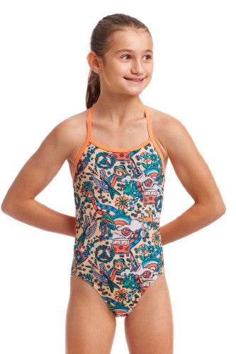 Funkita - Girls - Twisted One Piece - Free Love