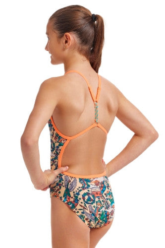 Funkita - Girls - Twisted One Piece - Free Love