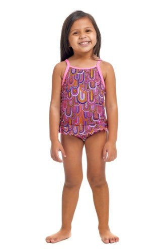 Funkita - Toddler Girls - Belted Frill One Piece - Learn To Fly