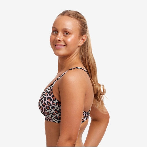 Funkita - Womens - Hold Steady Crop Top - Some Zoo Life