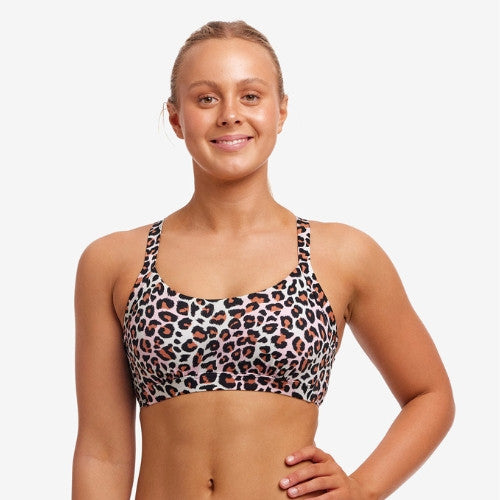 Funkita - Womens - Hold Steady Crop Top - Some Zoo Life