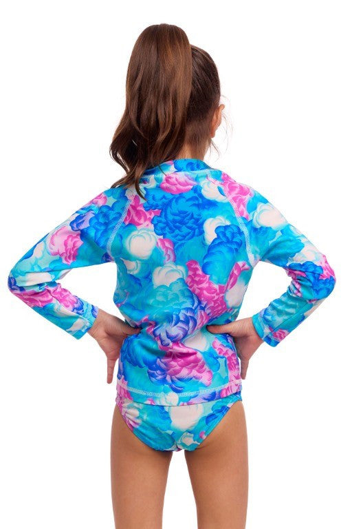 Funkita - Toddler Girls - Zippy Rashie & Brief - Cloud Street