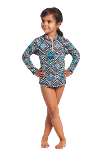 Funkita - Toddler Girls - Sun Cover One Piece - Weave Please