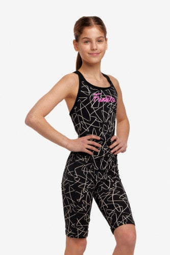 Funkita - Girls - Fast Legs One Piece - Texta Mess