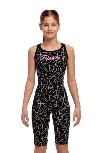 Funkita - Girls - Fast Legs One Piece - Texta Mess