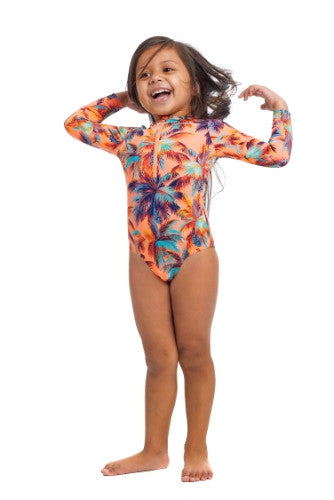 Funkita - Toddler Girls - Sun Cover One Piece - Sand Storm