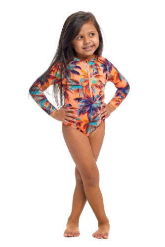 Funkita - Toddler Girls - Sun Cover One Piece - Sand Storm