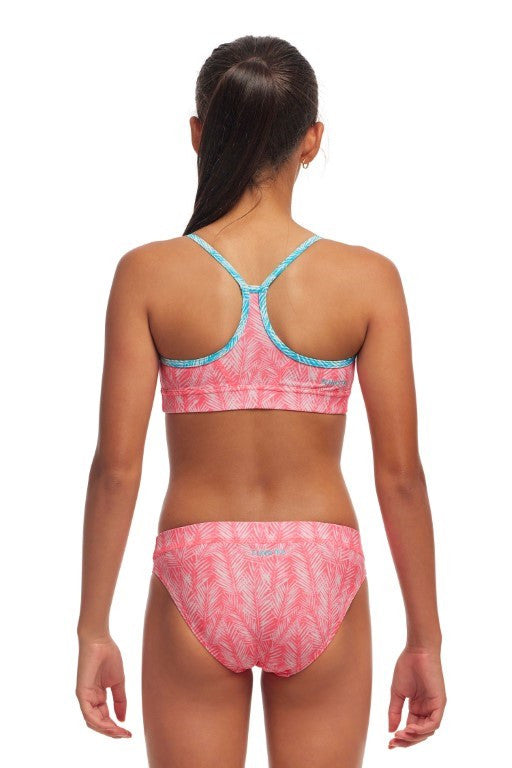 Funkita - Girls - Swim Crop Two Piece - Sweet Releaf