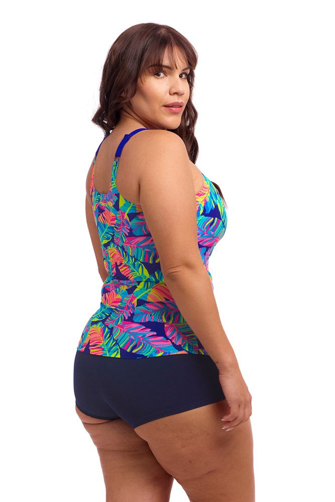 Funkita - Womens - Scoop Neck Tankini Top - Leaving Today