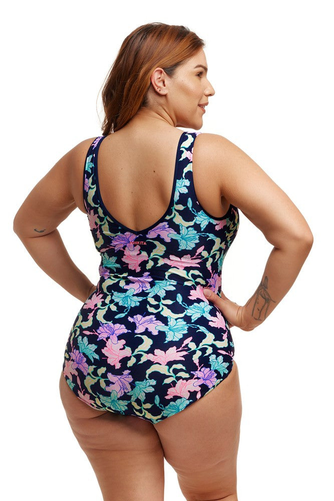 Funkita - Womens - Zip Front One Piece - Fast Flow