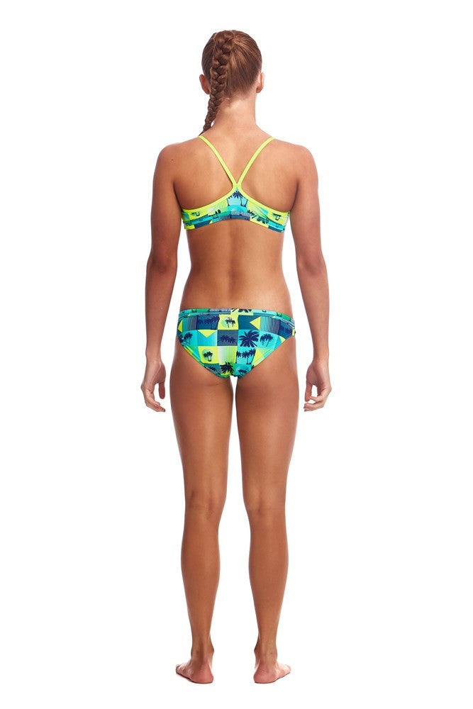 Funkita - Girls - Racer Back Bikini - Pop Tropo