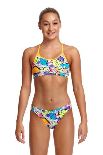 Funkita - Girls - Racerback Two Piece - Jumbled Up