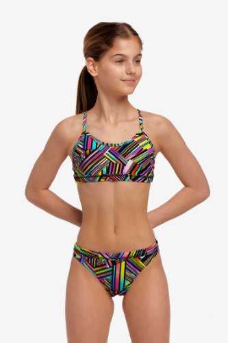 Funkita - Girls - Racerback Two Piece - Strip Straps