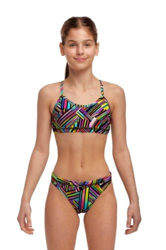 Funkita - Girls - Racerback Two Piece - Strip Straps