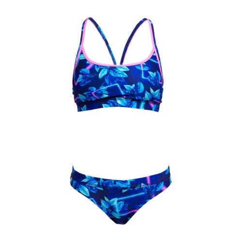 Funkita - Womens - Sports Brief - Leaf Laser