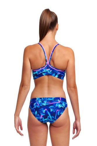 Funkita - Womens - Sports Brief - Leaf Laser