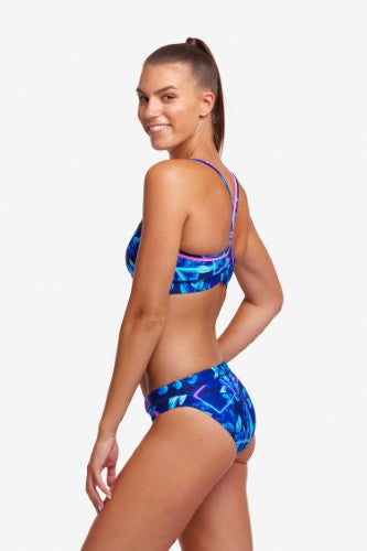 Funkita - Womens - Sports Brief - Leaf Laser