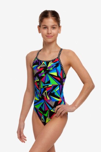 Funkita - Girls - Diamond Back One Piece - Beat It