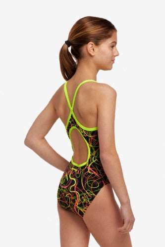 Funkita - Girls - Diamond Back One Piece - Whip Lash