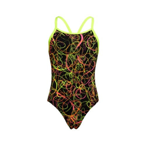 Funkita - Girls - Diamond Back One Piece - Whip Lash