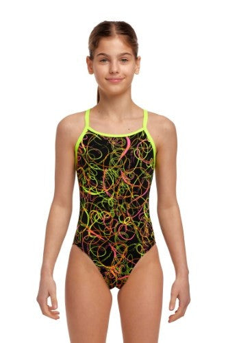 Funkita - Girls - Diamond Back One Piece - Whip Lash