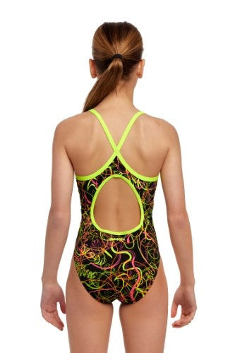 Funkita - Girls - Diamond Back One Piece - Whip Lash