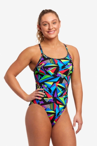 Funkita - Womens - Diamond Back One Piece - Beat It