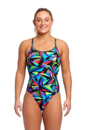 Funkita - Womens - Diamond Back One Piece - Beat It