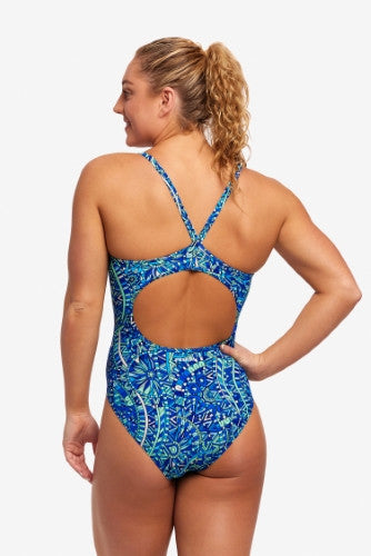 Funkita - Womens - Diamond Back One Piece - Blues Festival