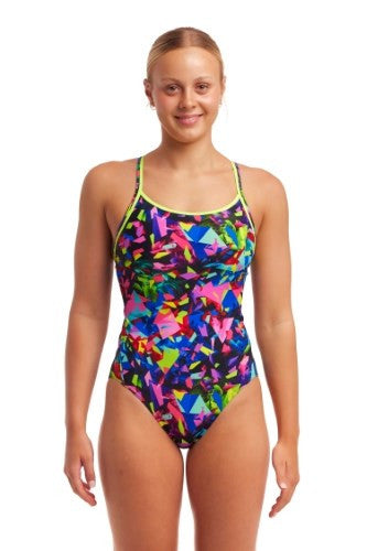 Funkita - Womens - Diamond Back One Piece - Destroyer