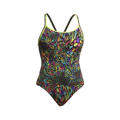 Funkita - Womens - Diamond Back One Piece - Spot Me