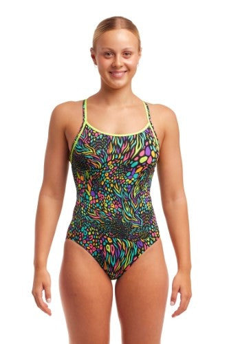 Funkita - Womens - Diamond Back One Piece - Spot Me