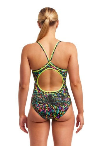 Funkita - Womens - Diamond Back One Piece - Spot Me